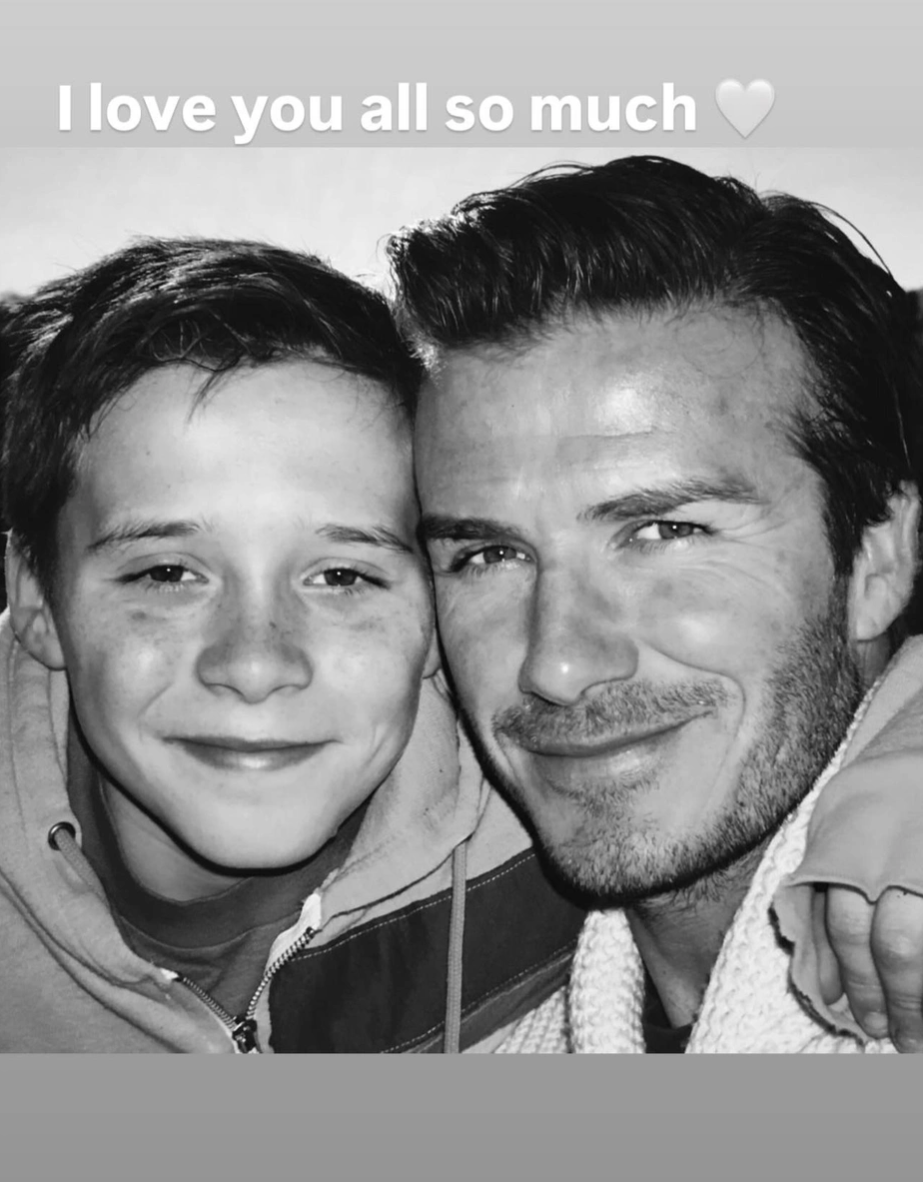 Девід Бекхем зворушив посланням до сина Брукліна після місяців ворожнечі